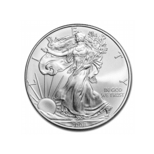 2008 – American Eagle (BU) 1 oz Silver Coin