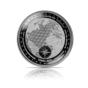 2021 - Tokelau Terra 1 oz Silver Prooflike Coin
