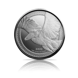 2022 - Congo Shoebill Stork (BU) 1 oz Silver Coin