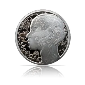 2023 - Chad AI Artificial Intelligence (BU) 1 oz Silver Coin