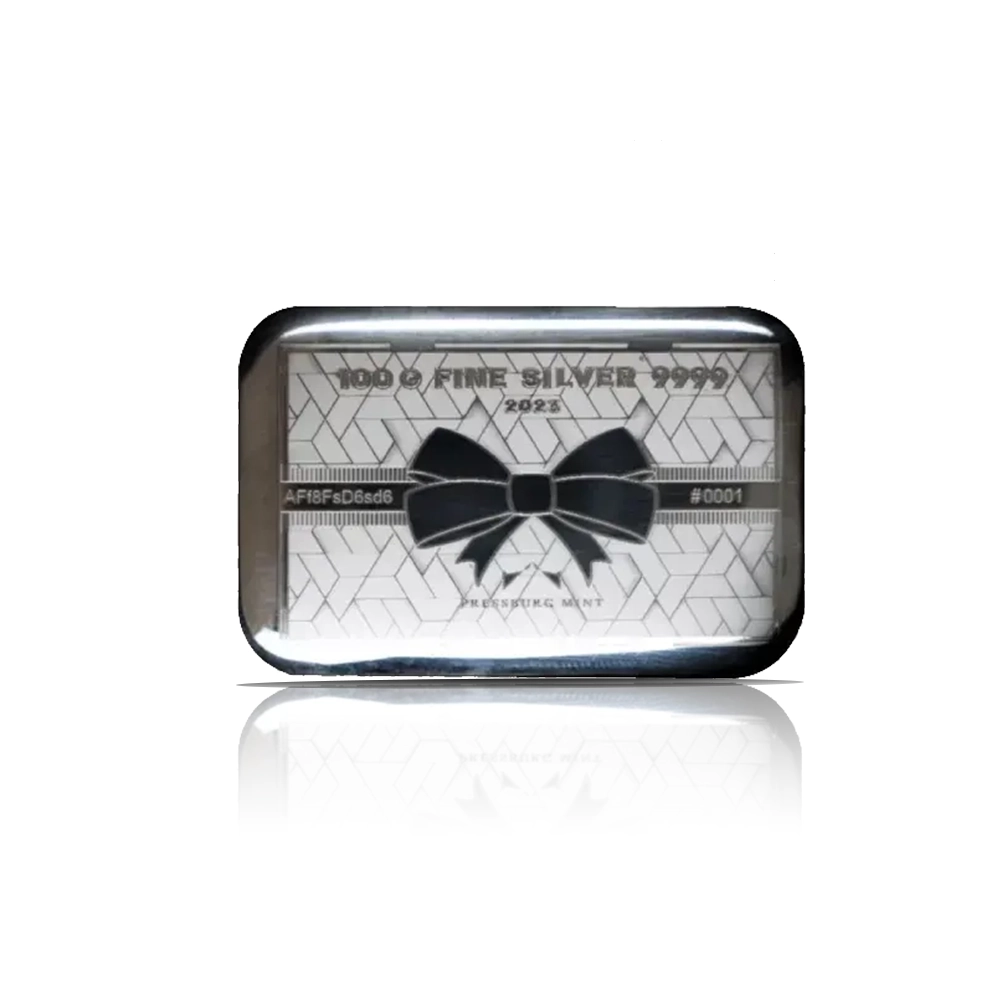 2023 – Pressburg Gift (Impaired) 100 Gram Silver Bar