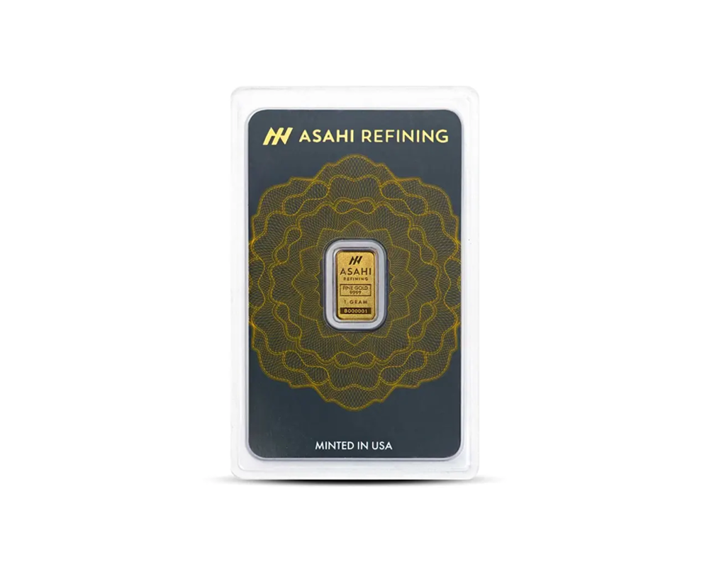 Asahi 1 Gram Gold Bar