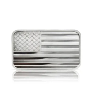SilverTowne Flag 5 oz Silver Bar