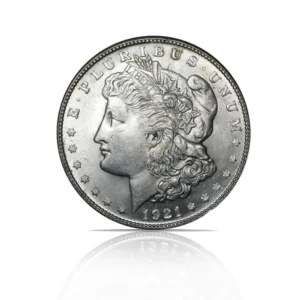 1921 - Morgan One Dollar (BU) 0.7734 oz Silver Coin