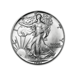 1987 – American Eagle (BU) 1 oz Silver Coin