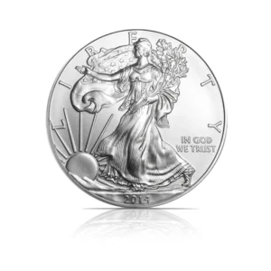 2014 – American Eagle (BU) 1 oz Silver Coin