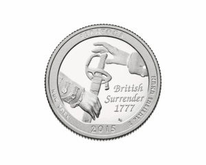 2015 S – America The Beautiful Quarter Silver Proof Coin – Saratoga