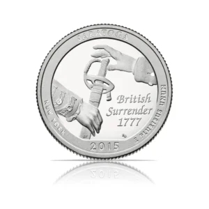 2015 – S – America The Beautiful Quarter Proof – Saratoga Silver Coin