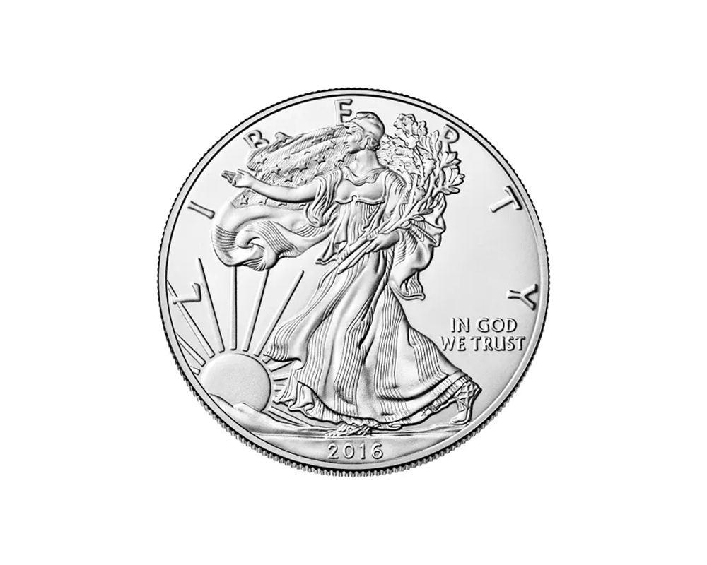 2016 – American Eagle (BU) 1 oz Silver Coin