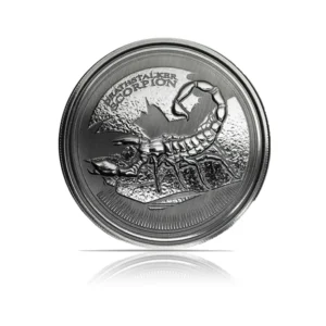 2017 - Republic of Chad Deathstalker Scorpion 1 oz Silver Coin