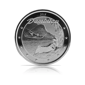 2018 - Dominica 'The Nature Isle' 1 oz Silver Coin