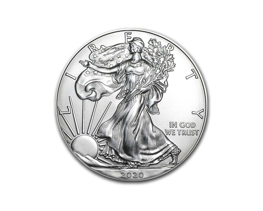 2020 – American Eagle (BU) 1 oz Silver Coin