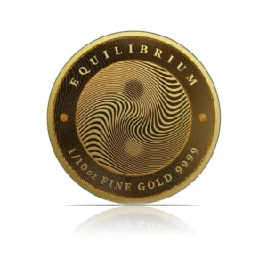 2021 - Tokelau Equilibrium: Balance 1/10 oz Gold Prooflike Coin