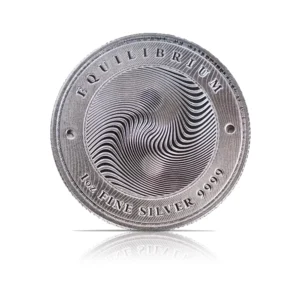 2021 - Tokelau Equilibrium: Balance (BU) 1 oz Silver Coin