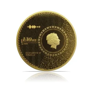 2021 - Tokelau Vivat Humanitas 1/10 oz Gold Prooflike Coin