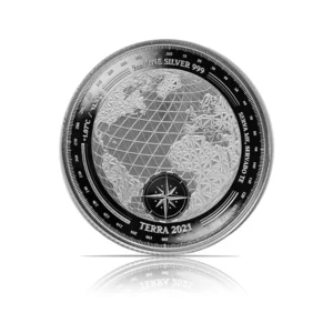 2021 - Tokelau Terra (BU) 1 oz Silver Coin