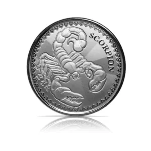 2022 - Chad Scorpion 1 oz Silver Prooflike Coin