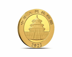 2022 – China Panda (BU) 8 Gram Gold Coin