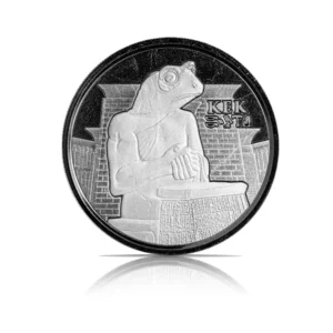 2022 - Chad KEK 1 oz Silver Prooflike Coin
