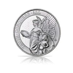 2022 - St Helena Queen's Virtues: Truth (BU) 5 oz Silver Coin
