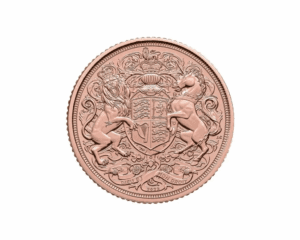 2022 – World English Memorial Sovereign King Gold Coin