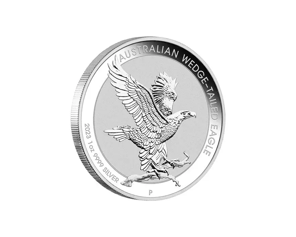 2023 – Australia Perth Wedge-Tailed Eagle (BU) 1 oz Silver Coin