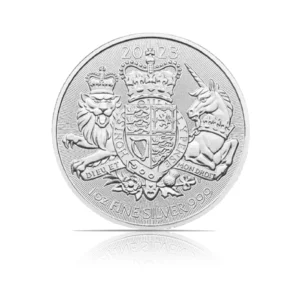 2023 - British Royal Arms (BU) 1 oz Silver Coin