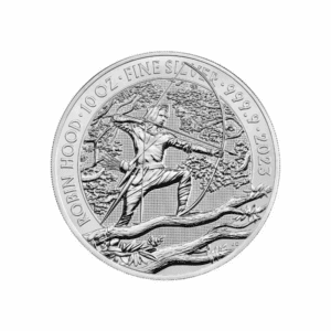 2023 – Great Britain Myths & Legends Robin Hood (BU) 10 oz Silver Coin