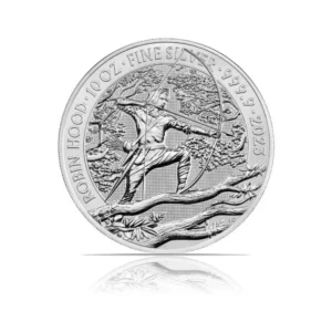 2023 – Great Britain Myths & Legends Robin Hood (BU) 10 oz Silver Coin