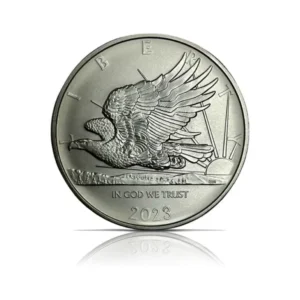 2023 – Samoa John Mercanti Eagle (BU) 1 oz Silver Coin