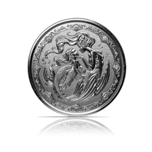 2023 - Samoa Mermaid Mother & Daughter (BU) 1 oz Silver Coin