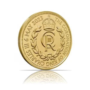 2023 – Royal Mint King Coronation Crown (BU) 1/4 oz Gold Coin