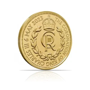 2023 – Royal Mint King Coronation Crown (BU) 1/4 oz Gold Coin