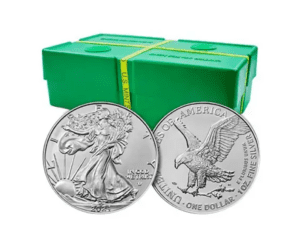2024 – American Eagle (BU) 1 oz Silver Coins (Mega Box: 500 coins)