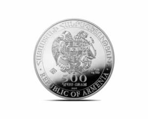 2024 – Armenia Noah’s Ark (BU) 1 oz Silver Coin