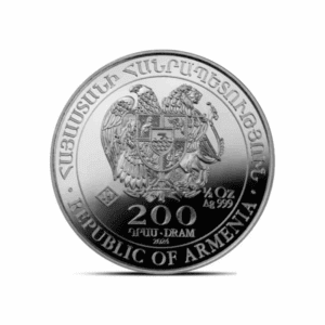 2024 – Armenia Noah’s Ark (BU) 1/2 oz Silver Coin
