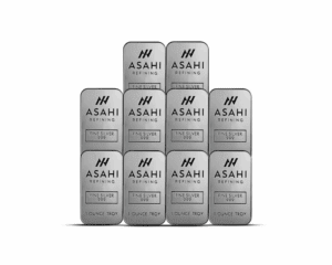 2024 – Asahi 1 oz Silver Bars (Set of 10)