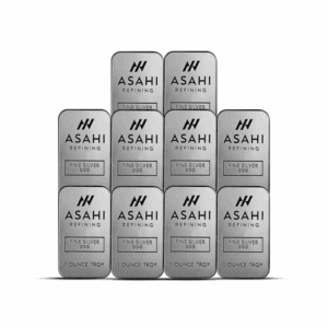 2024 – Asahi 1 oz Silver Bars (Set of 10)