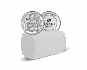 2024 – Asahi Lunar Dragon 1 oz Silver Round (Roll of 20)
