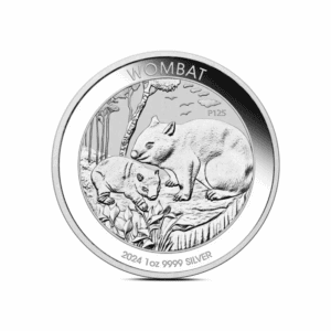 2024 - Australia Wombat 1 oz Silver Coin