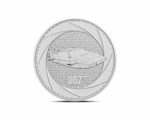 2024 – British James Bond Of The 70’s (BU) 1 oz Silver Coin
