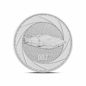 2024 – British James Bond Of The 70’s (BU) 1 oz Silver Coin