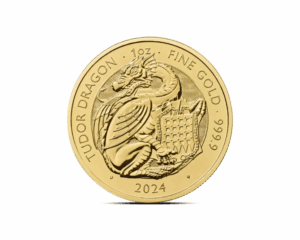 2024 – British Tudor Beasts: Dragon (BU) 1 oz Gold Coin