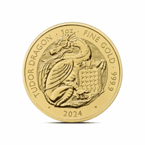 2024 – British Tudor Beasts: Dragon (BU) 1 oz Gold Coin