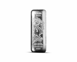 2024 – Scottsdale Lunar Dragon 100 Gram Silver Bar