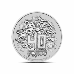 2024 - Teenage Mutant Ninja Turtles 40th Anniversary 1 oz Silver Coin