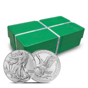 2025 – American Eagle (BU) 1 oz Silver Coins (Mega Box: 500 coins)