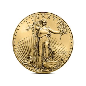 2025 – American Eagle (BU) 1/2 oz Gold Coins (Set of 100)
