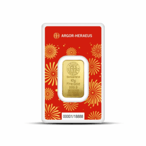 2025 – Argor Heraeus Lunar YOT Snake (In Assay) 10 Gram Gold Bar