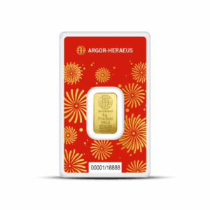 2025 – Argor Heraeus Lunar YOT Snake (In Assay) 5 Gram Gold Bar